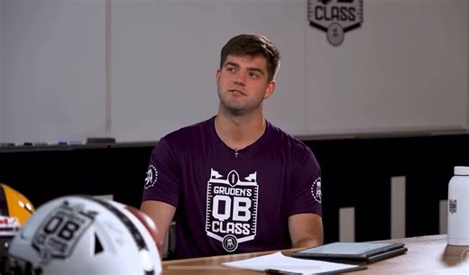 NEW: LSU QB Garrett Nussmeier’s reaction to Jayden Daniels joining LSU in 2022:“I believed in myself. I sat in Coach Kelly’s office and told him he can bring anybody in here, and I’m gonna win the damn job.”“Obviously you know I didn’t.” 😭