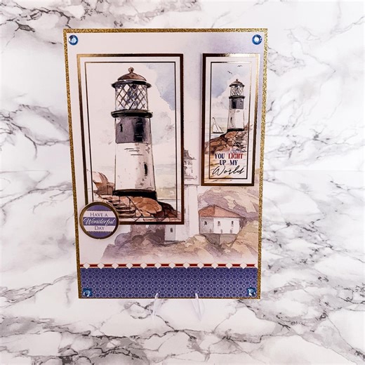 Lighthouse Birthday Card | Nautical Coastal Card | Father’s Day | for Him - Etsy