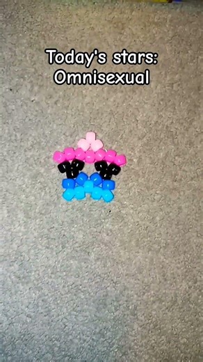 Day 1 of making kandi stars of every pride flag that exists :3 PLZ DO NOT REQUEST FLAGS