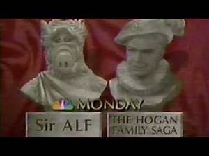 Alf and The Hogan Family Commercial for NBC Monday 1990
