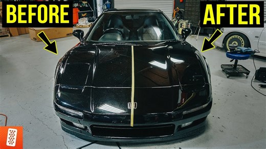 NSX reborn: Stunning paint transformation of a 1991 Honda classic