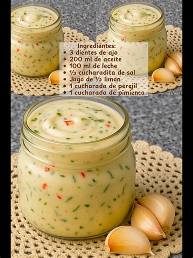 Te regalo la receta Crema de Ajo casera fácil de hacer.Esta receta te encantará.👇 Para seguir recibiendo mis recetas, solo debes decir algo… ¡Gracias! | Hazlo ahora