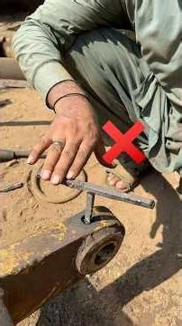 Amazing technique for Removing damaged grease nipple with welding #shorts #technology #weldingwork