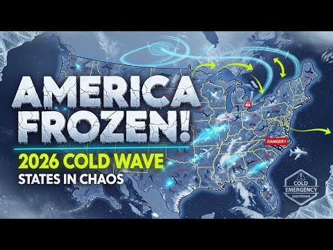2026 Cold Wave: America GRINDS to a Halt – State-by-State Chaos