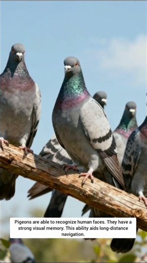 Pigeons have strong visual memory
