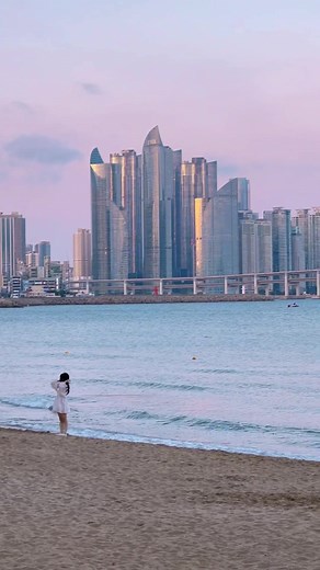 Stunning Sunset at Gwangalli Beach in Busan