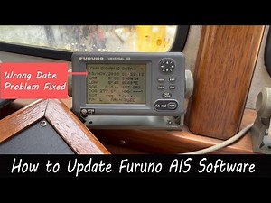 How to Update Furuno FA150 AIS Software