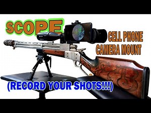 SCOPE SIDE CAMERA MOUNT DIY, BSA SCOPE, TOY GUN ONLY