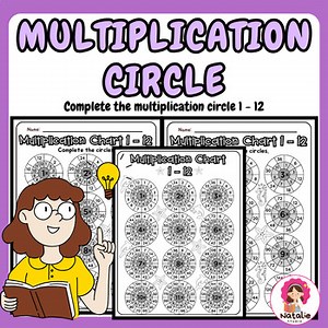 Mastering Math: Engaging Multiplication Circle 1-12 Worksheets & Activities