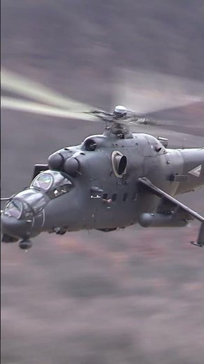 HUAF Mi-24 low pass #shorts #mi24 #helicopter #military #lowpass #airforce