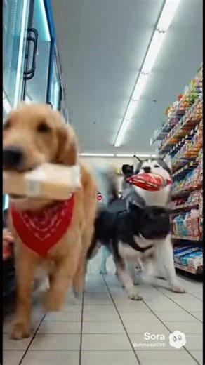 Dogs Caught Stealing on Camera 😂 | Funny Dog Chase & Viral AI Animal Moment #shorts #funny #ai