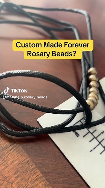 PM us today to order your Rosary beads that are made as tough as the saints! #rosary #custommade #handcrafted #catholic #praytherosary