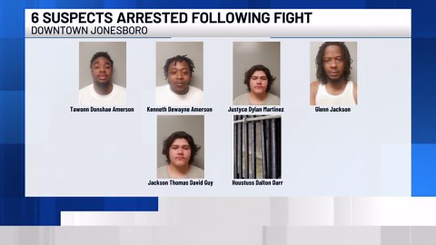 Fight in downtown Jonesboro ends in multiple arrests, injuries