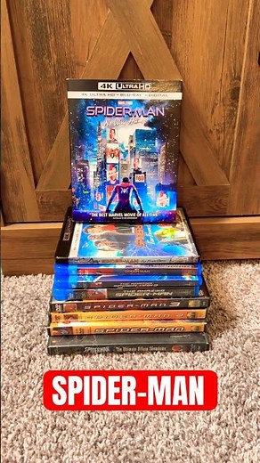 My Spider-Man Movie Collection