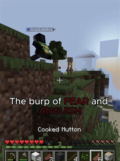 ||🍹|| (the person wh odid the burp was 🍉) THE BURP OF FEAR AND ANGUISH!! #viral #fyp #fear #minecraft