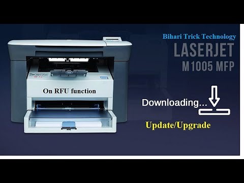 update firmware | how to update firmware 1005 | update 1005 printer | factory reset m1005 printer