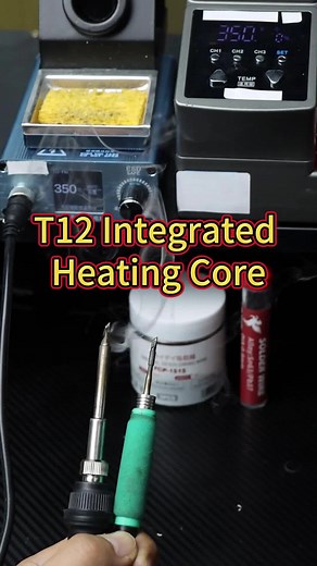 #fy #2025 #repair FLYCDI T12 Integrated Heating Core，6-second solder melt, efficient soldering