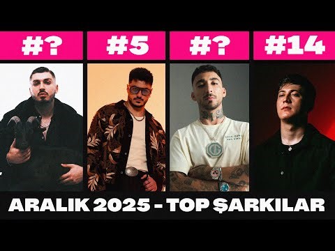 Aralık 2025: Türkiye’de En Çok Dinlenen Top Şarkılar