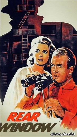 Rear Window - Hitchcock master piece #classiccinema #movie #hitchcock