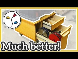 MAKE PLYWOOD DRAWERS for the table saw station – QUICK and EASY