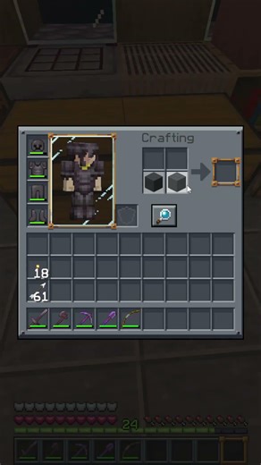Minecraft Guide: How to craft Gray Carpet #shorts #minecraft #shortvideo #tutorial #memes #gaming