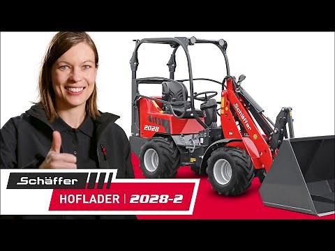 Schäffer Hoflader 2028-2 – Walk-around DE