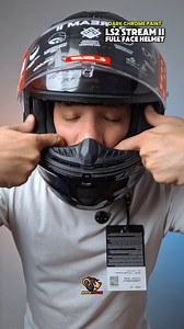 LS2 Stream II Jeans Full Face Helmet Dual Visor KPA Shell SRP: P4995 | MotoMouse