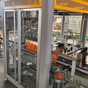 [Hot Item] Automatic Case Packer Machine for Bottles, Cans, Pouches, and Boxes
