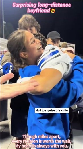 What happens when a long distance relationship meets again 💕