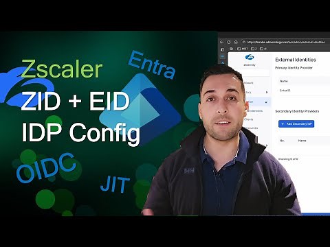 Zscaler Z-Identity + Entra ID | Step-by-Step OIDC Setup with External IDP