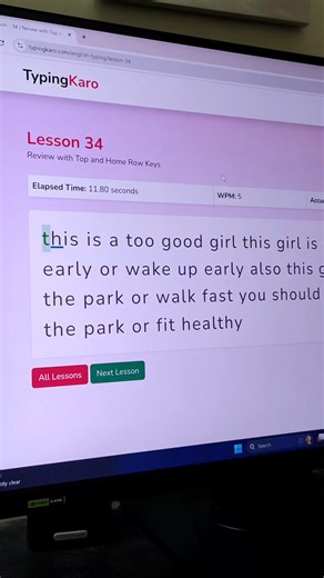 27K views · 326 reactions | Increase Your Typing Speed - English Typing Full Course #typing #pc #computer #viral #reels | STP Computer Education | Facebook