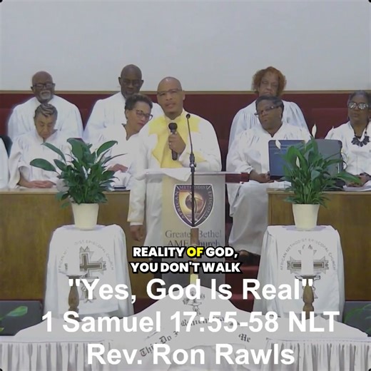 David vs. Goliath: Be fearless and fight the battles others won't — how to step up and get things done www.GBGville.com www.RonRawls.com | Greater Bethel AME Church | Facebook