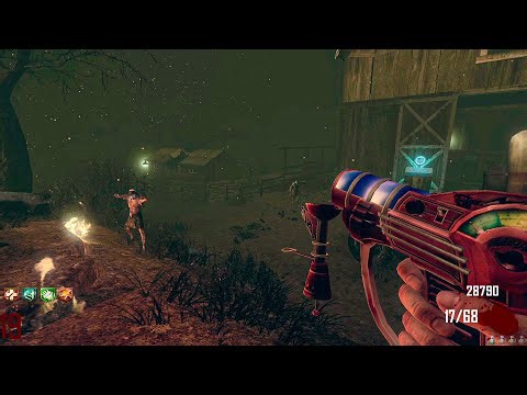 BLACK OPS 2 ZOMBIES: FARM GAMEPLAY (NO COMMENTARY)
