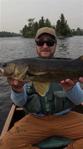 Epic Walleye Canoe Fishing the Boundary Waters
