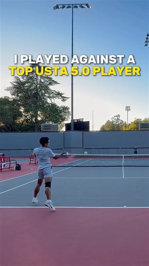 Playing against top USTA 5.0 player be like… #tennis #usta #utr