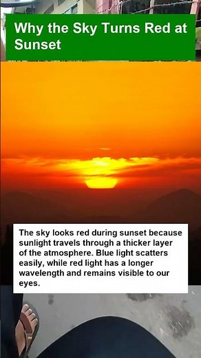 Why the Sky Turns Red at Sunset - OTOMOTIPS