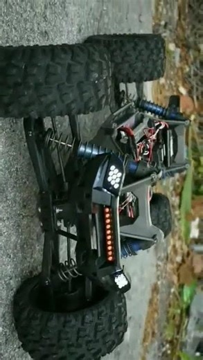 Traxxas Monster Truck Lights ON! 💥 So BRIGHT!