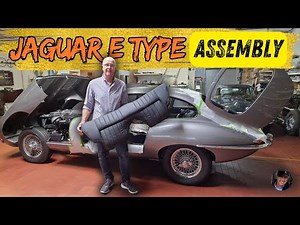 Jaguar E Type assembly - pt. 12