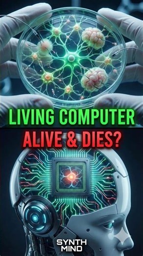 The World's First LIVING Computer 🤯🧠 (They DIE!)