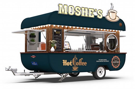 Mobile Coffee Trailers For Sale. Top Sale Multi-function Food Trailer