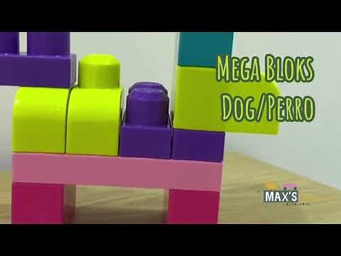 Mega Bloks First Builders-Dog/ Aprende a armar figuras con bloques. Video educativo para niños.