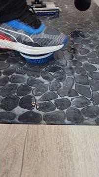 Safe Solution Removes Deep Hard Water Mineral Buildup in Pebble Stone Shower. #DreamTrackAI