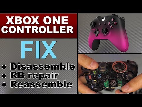 FIX Xbox 360 Xbox One Controller ( LB / RB ) Bumper Button repair