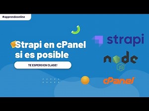 Strapi V4: Curso Actualizado de strapi v4 desplegando API REST con NodeJS y MySQL en cPanel