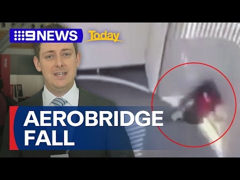 Qantas worker suffers lifelong injuries after 6 metre fall | 9 News Australia
