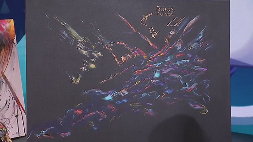 Synesthesia Artist Turns Music Into Paintings