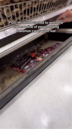 Are people actually hiding Pokemon cards now?