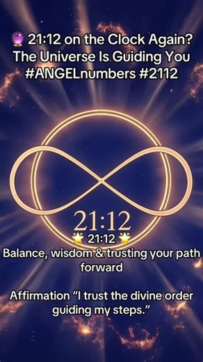 💫 Why You Keep Seeing 21:12 | Angel Number Explained #ANGELnumbers #2112 #angelmessages