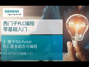 课时14 SIMATIC S7-1500 PLC编程零基础入门 14 基于TIA Portal PLC 基本组态与编程 - PLC 的工作原理 (下)