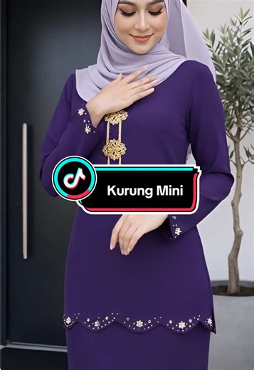 Modern Baju Kurung Mini Designs for Elegant Occasions